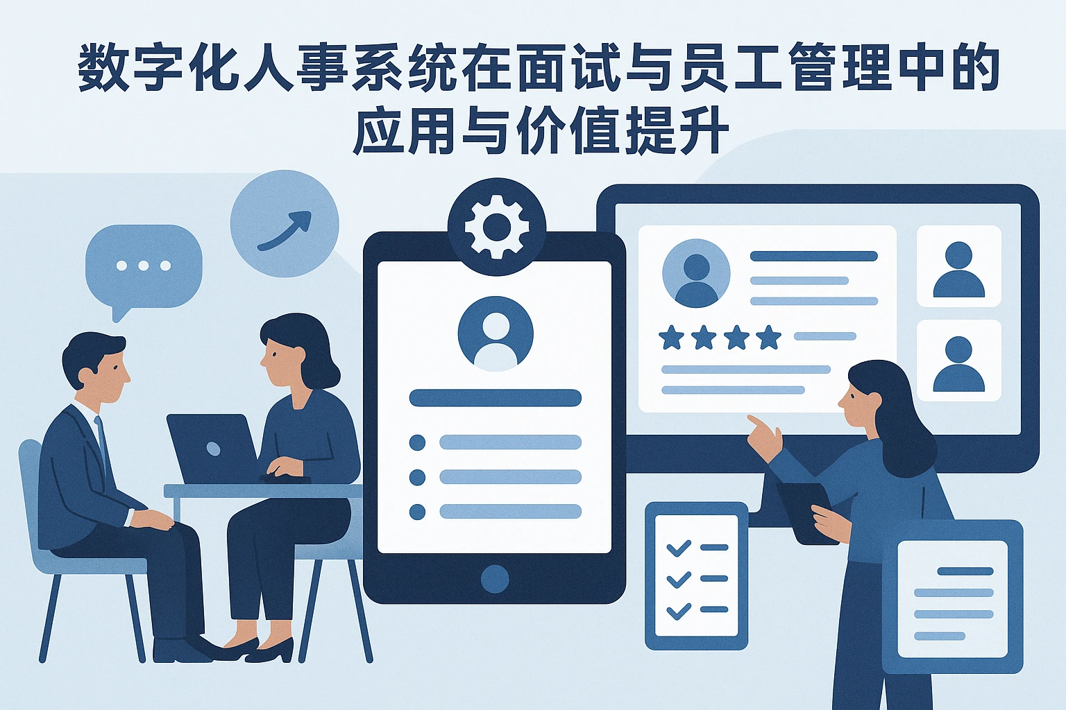 数字化人事系统在面试与员工管理中的应用与价值提升