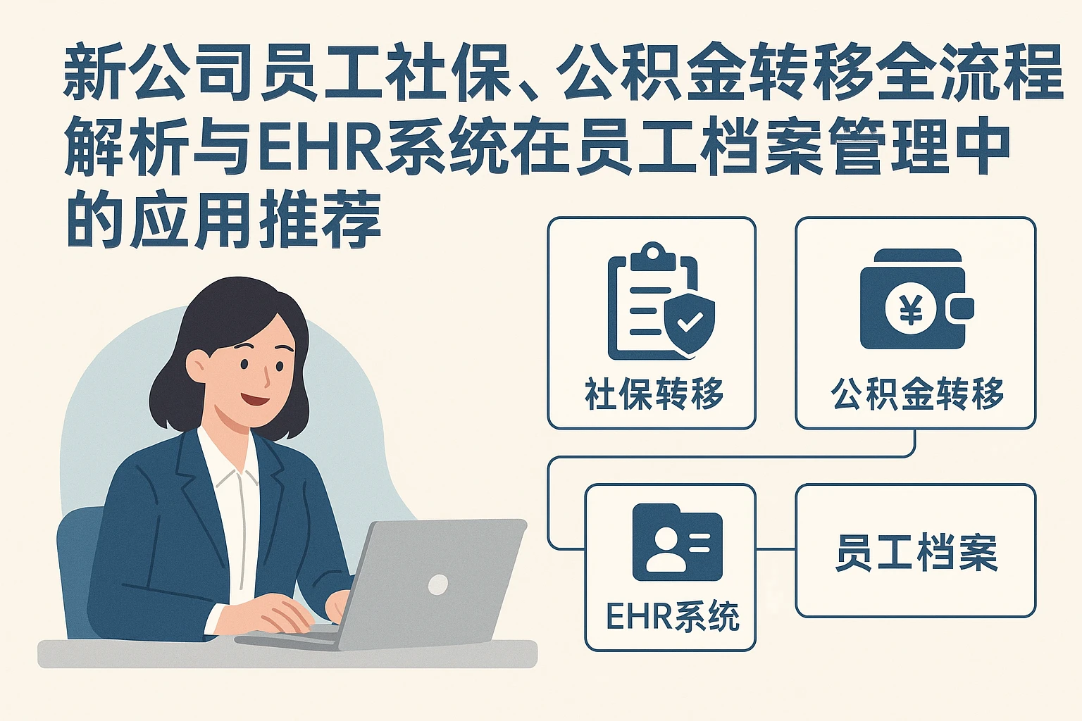 新公司员工社保、公积金转移全流程解析与EHR系统在员工档案管理中的应用推荐