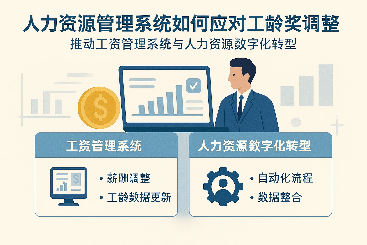 人力资源管理系统如何应对工龄奖调整——推动工资管理系统与人力资源数字化转型