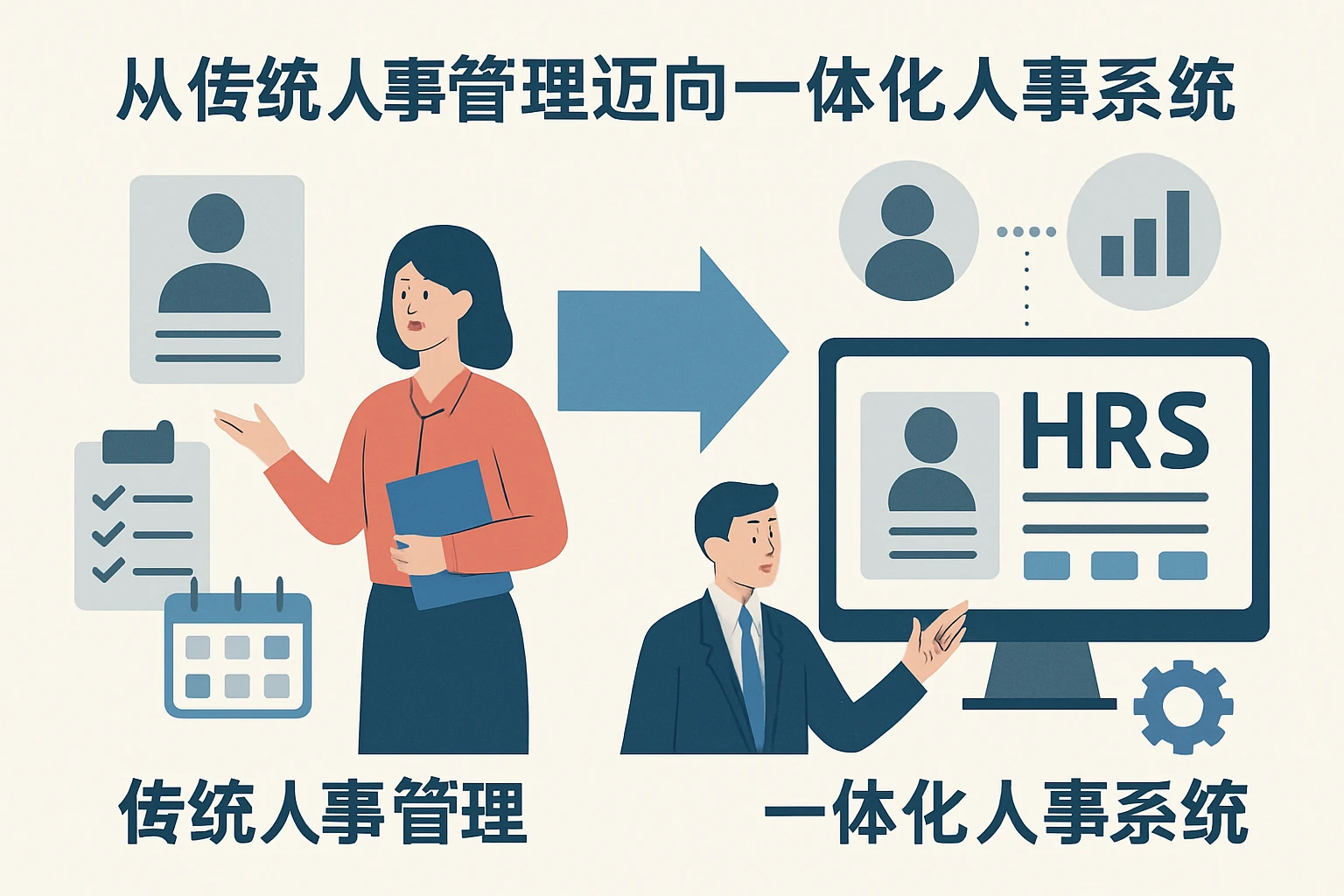 从传统人事管理迈向一体化人事系统