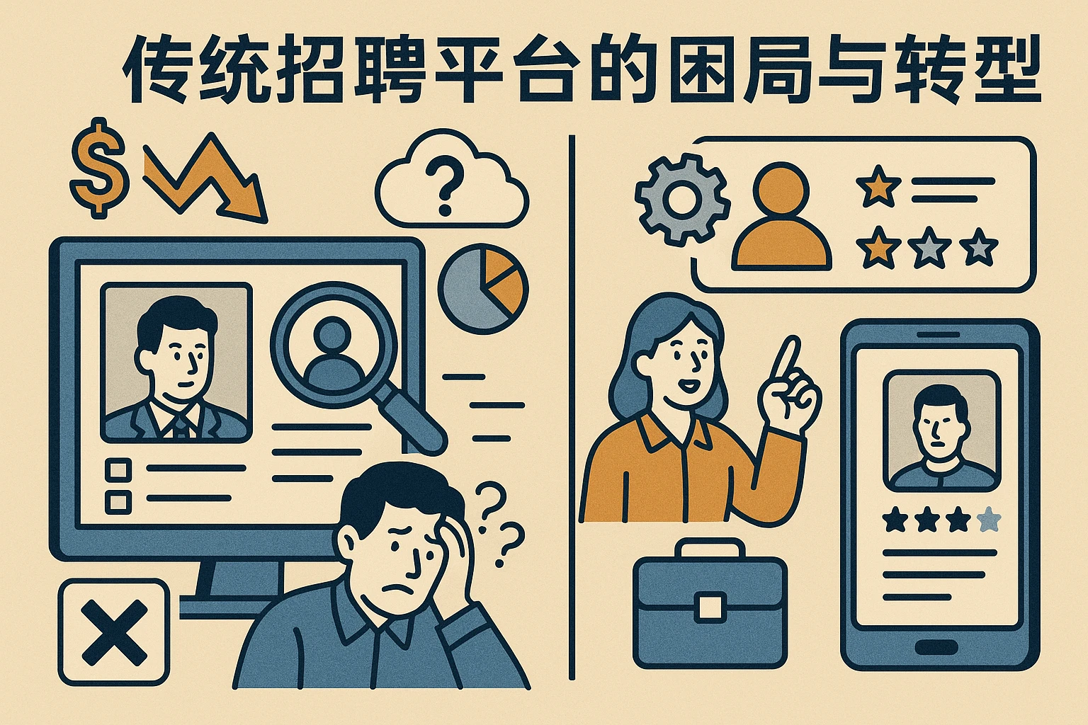 传统招聘平台的困局与转型