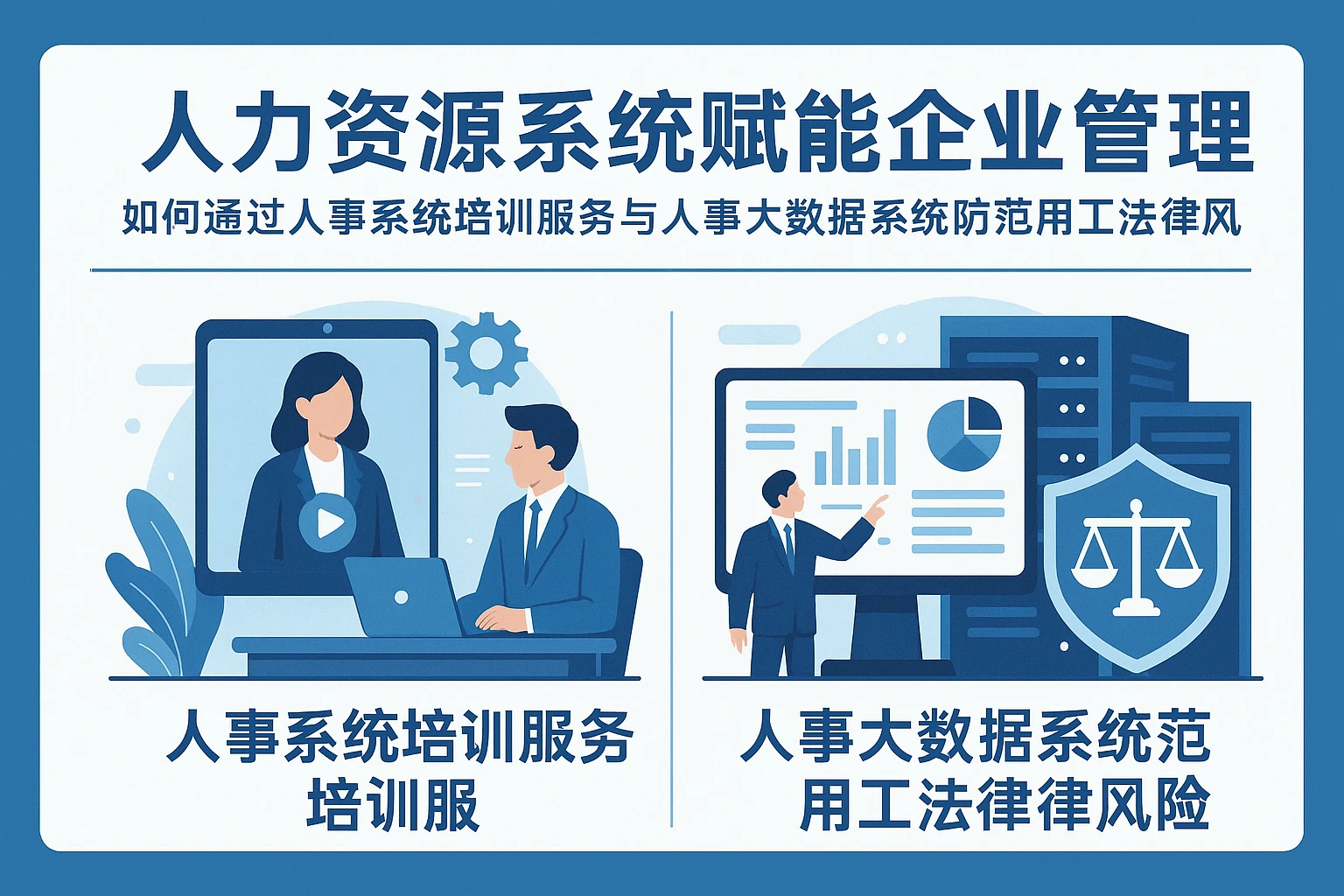 人力资源系统赋能企业管理：如何通过人事系统培训服务与人事大数据系统防范用工法律风险