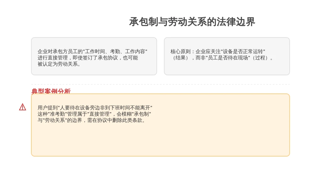 2. 管理边界不清：“结果导向”是关键