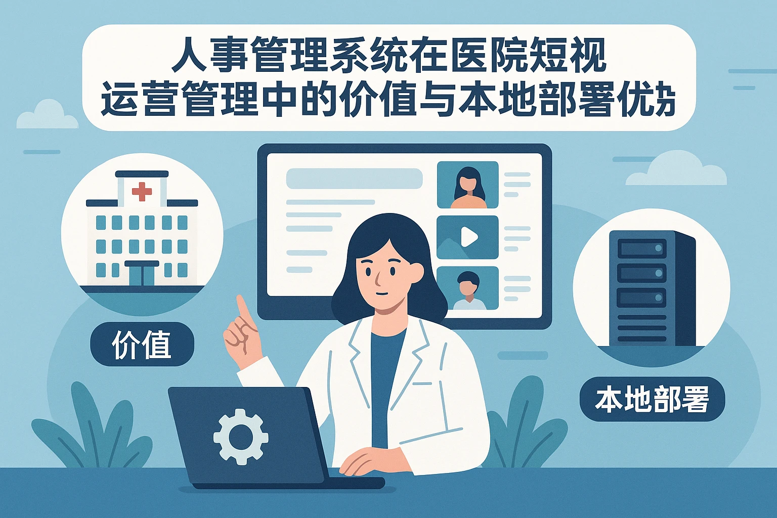 人事管理系统在医院短视频运营管理中的价值与本地部署优势