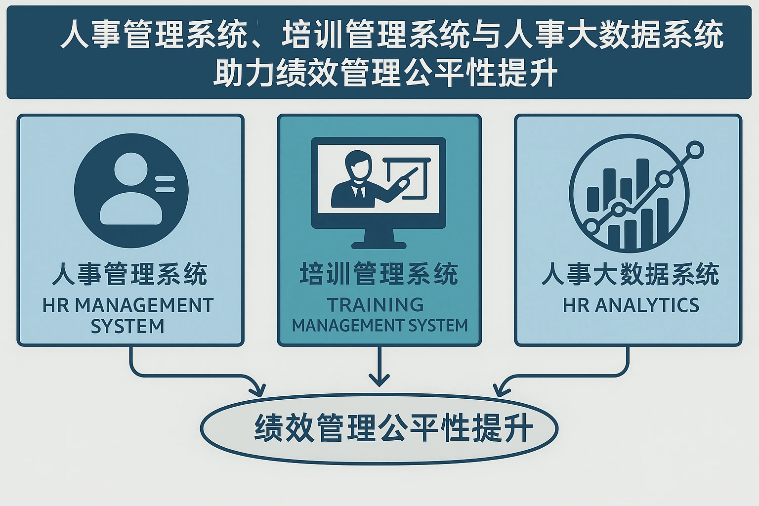 人事管理系统、培训管理系统与人事大数据系统助力绩效管理公平性提升