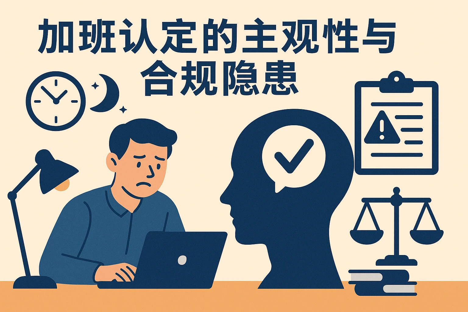 加班认定的主观性与合规隐患