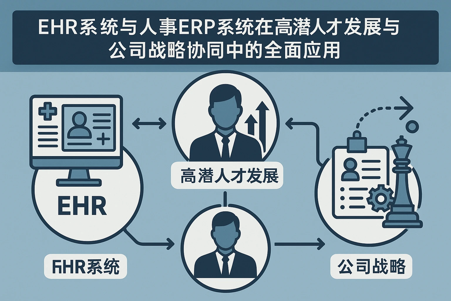 EHR系统与人事ERP系统在高潜人才发展与公司战略协同中的全面应用