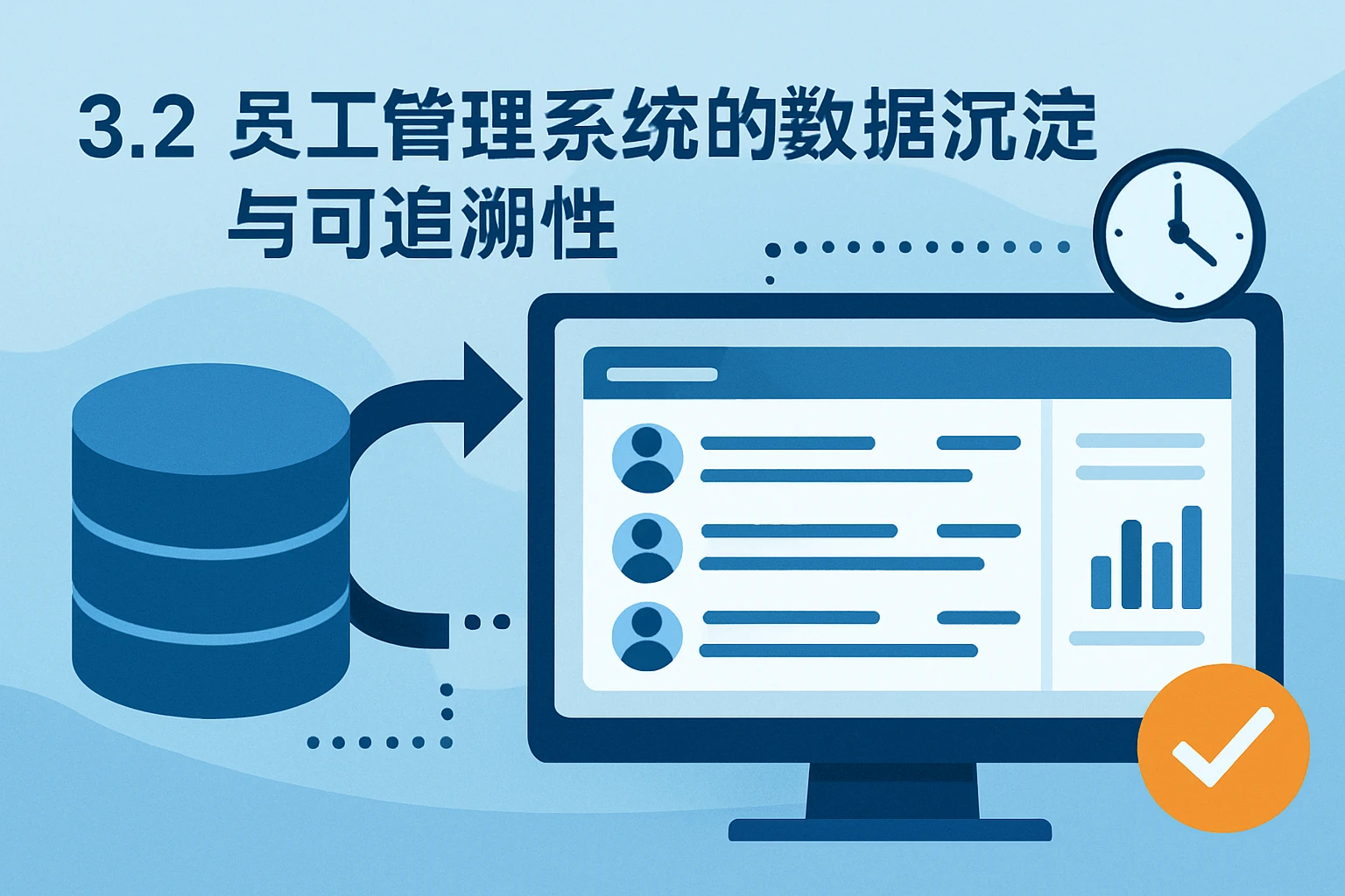 3.2 员工管理系统的数据沉淀与可追溯性