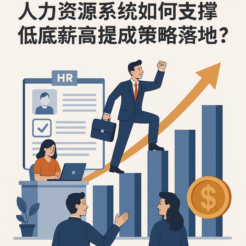 初创销售公司中层管理激励破局：人力资源系统如何支撑低底薪高提成策略落地？