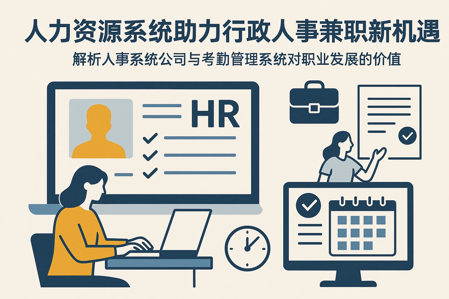 人力资源系统助力行政人事兼职新机遇——解析人事系统公司与考勤管理系统对职业发展的价值