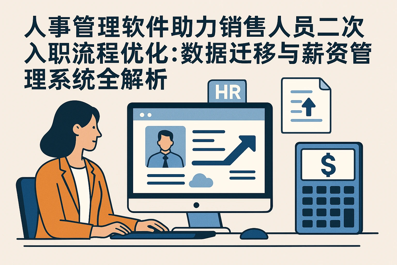 人事管理软件助力销售人员二次入职流程优化：数据迁移与薪资管理系统全解析
