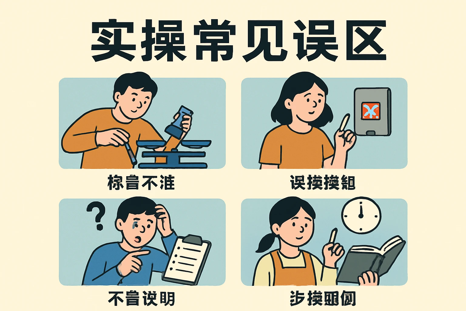 实操常见误区