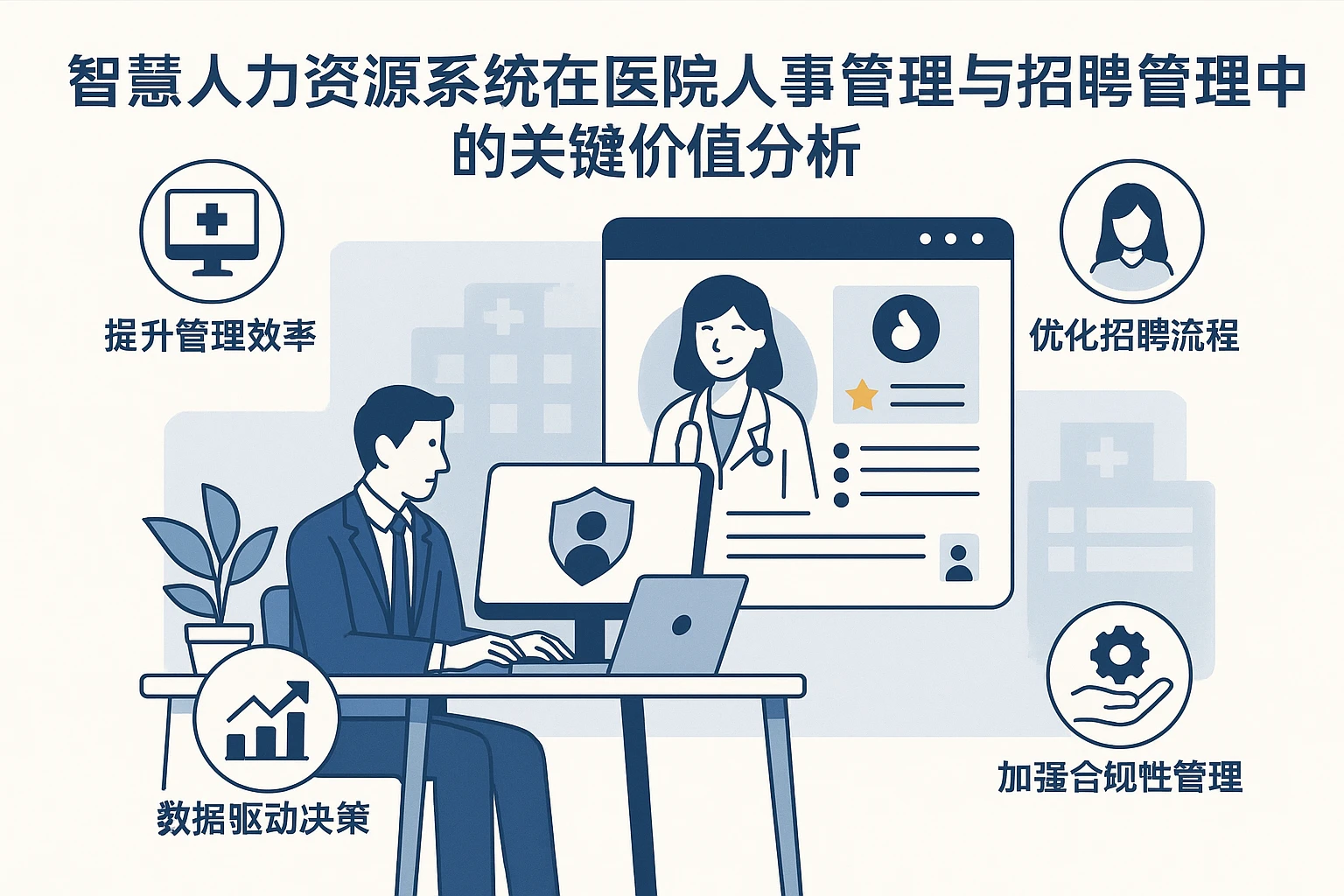 智慧人力资源系统在医院人事管理与招聘管理中的关键价值分析