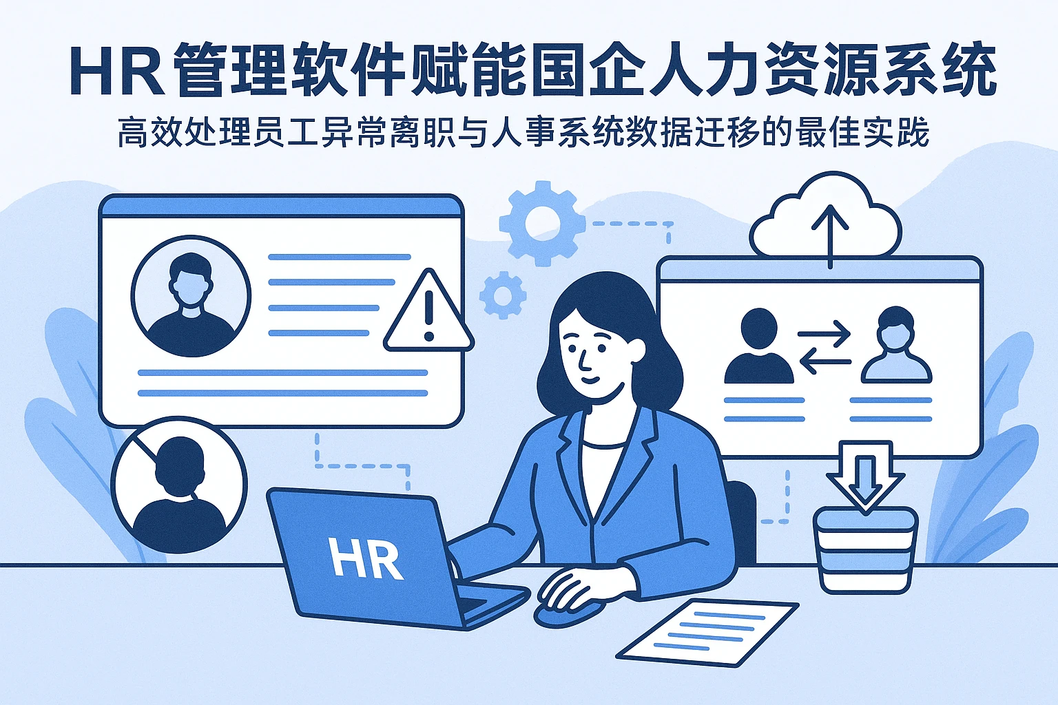 HR管理软件赋能国企人力资源系统：高效处理员工异常离职与人事系统数据迁移的最佳实践