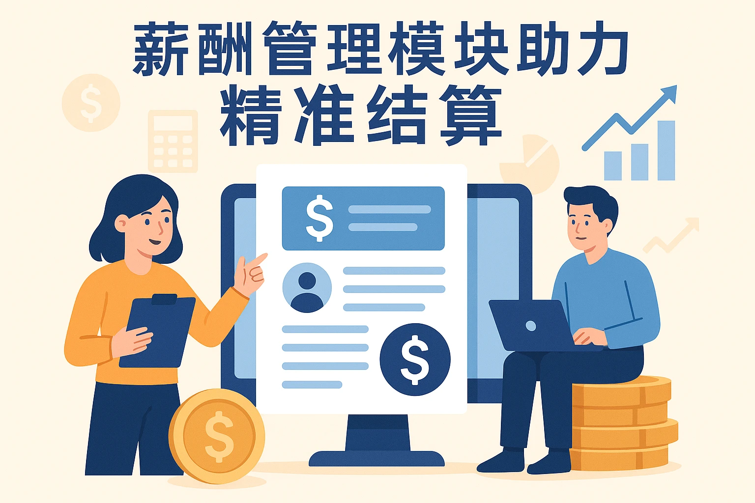 薪酬管理模块助力精准结算