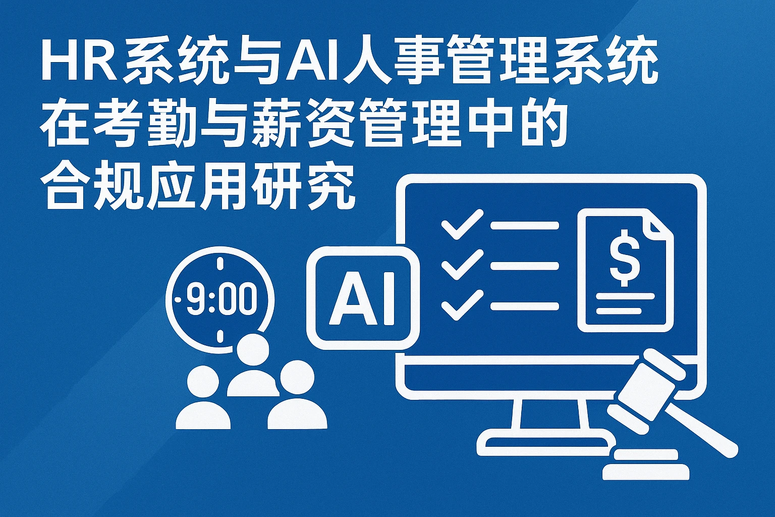 HR系统与AI人事管理系统在考勤与薪资管理中的合规应用研究