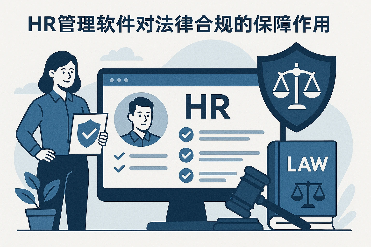 HR管理软件对法律合规的保障作用