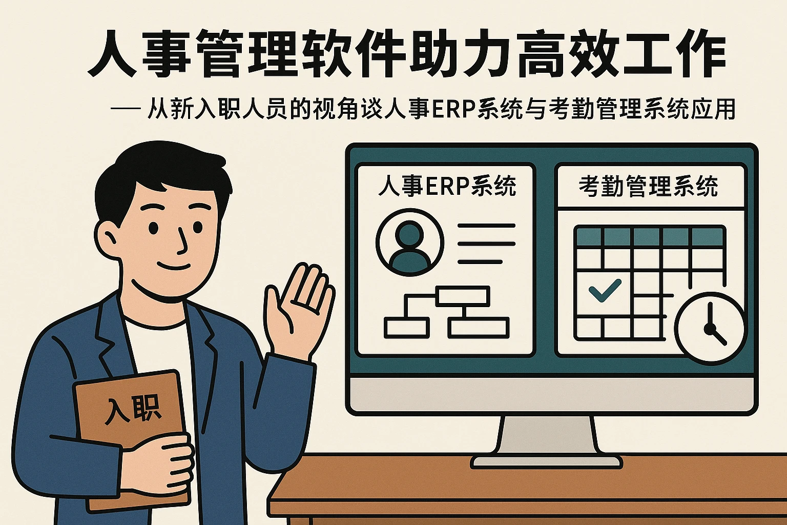 人事管理软件助力高效工作——从新入职人员的视角谈人事ERP系统与考勤管理系统应用