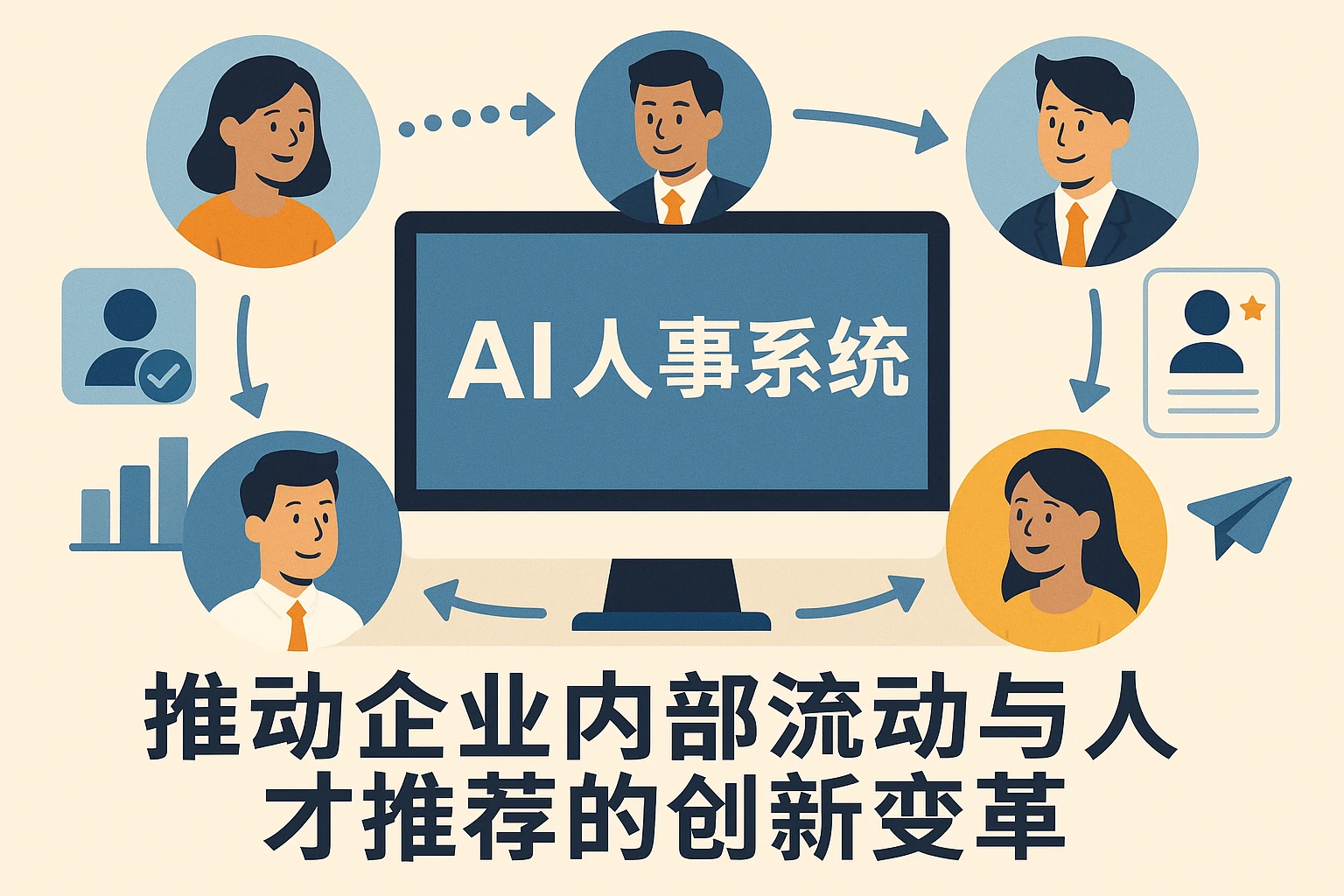 AI人事系统推动企业内部流动与人才推荐的创新变革
