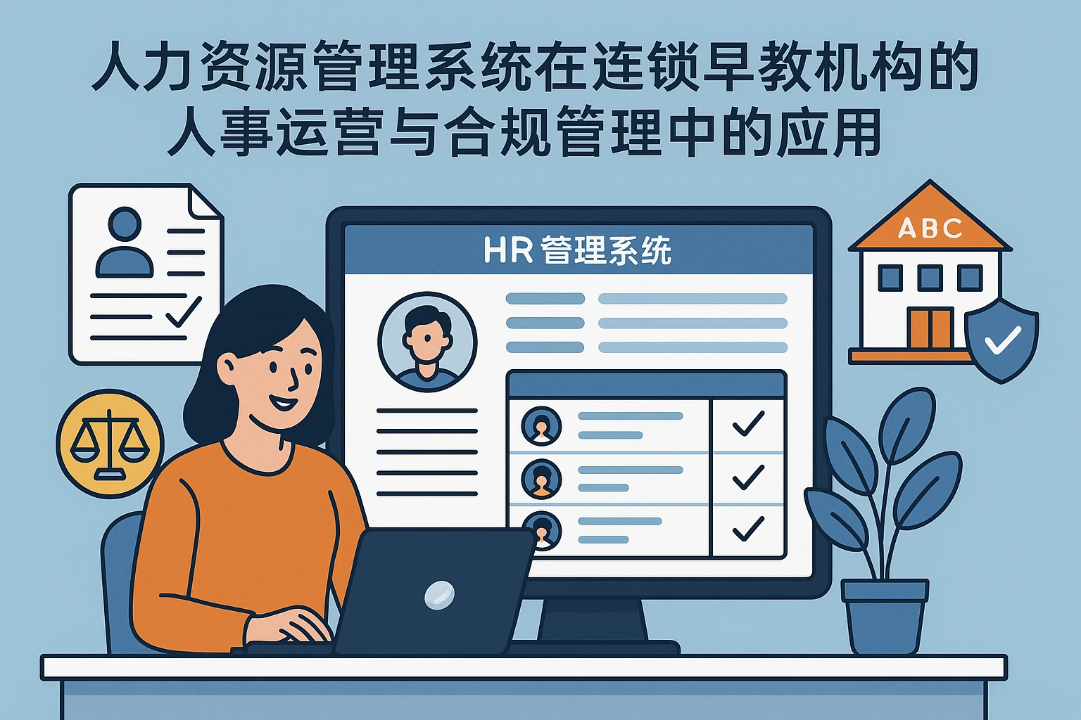 人力资源管理系统在连锁早教机构的人事运营与合规管理中的应用