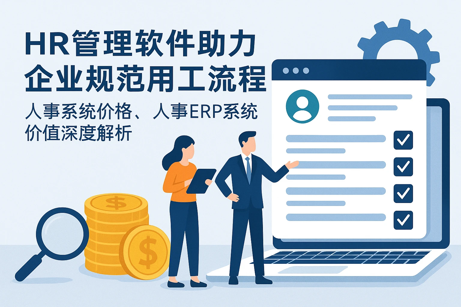 HR管理软件助力企业规范用工流程：人事系统价格、人事ERP系统价值深度解析