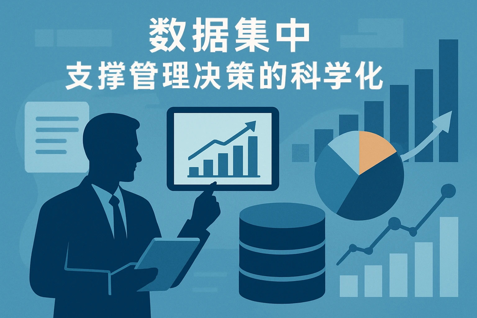 数据集中，支撑管理决策的科学化