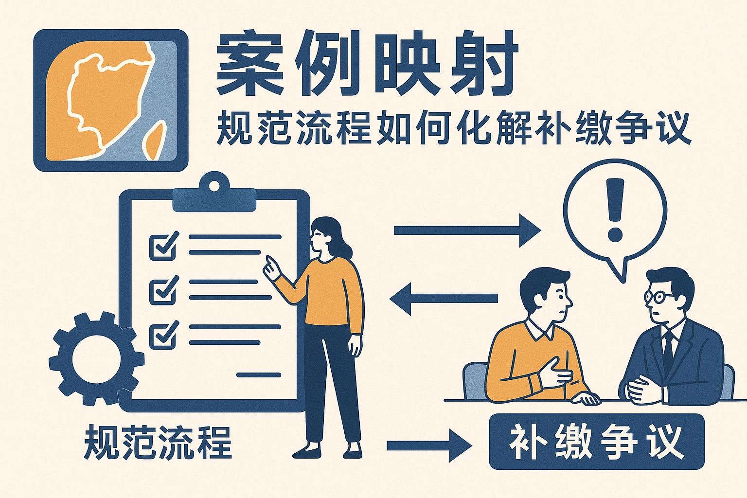 案例映射：规范流程如何化解补缴争议