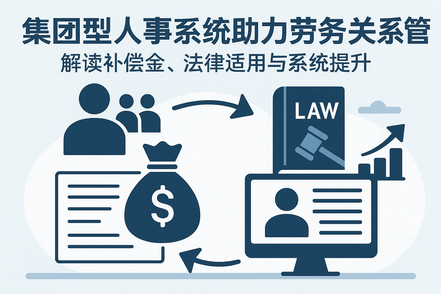 集团型人事系统助力劳务关系管理：解读补偿金、法律适用与系统提升