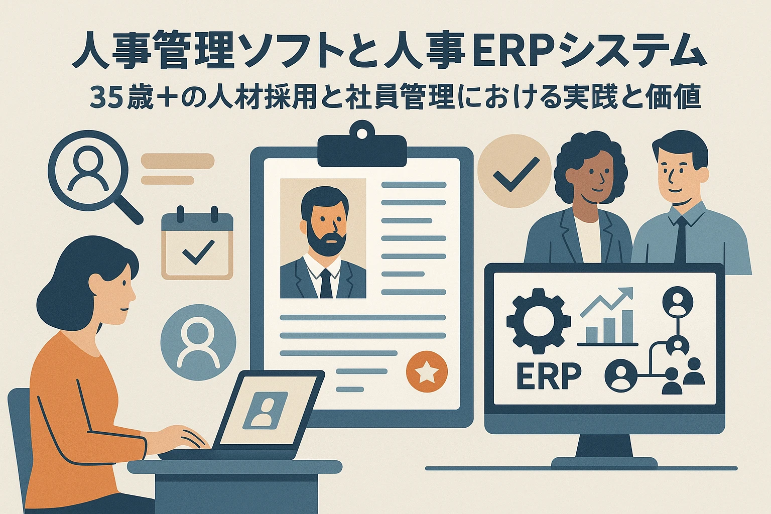人事管理软件与人事ERP系统在35岁+人才招聘与员工管理中的实践与价值