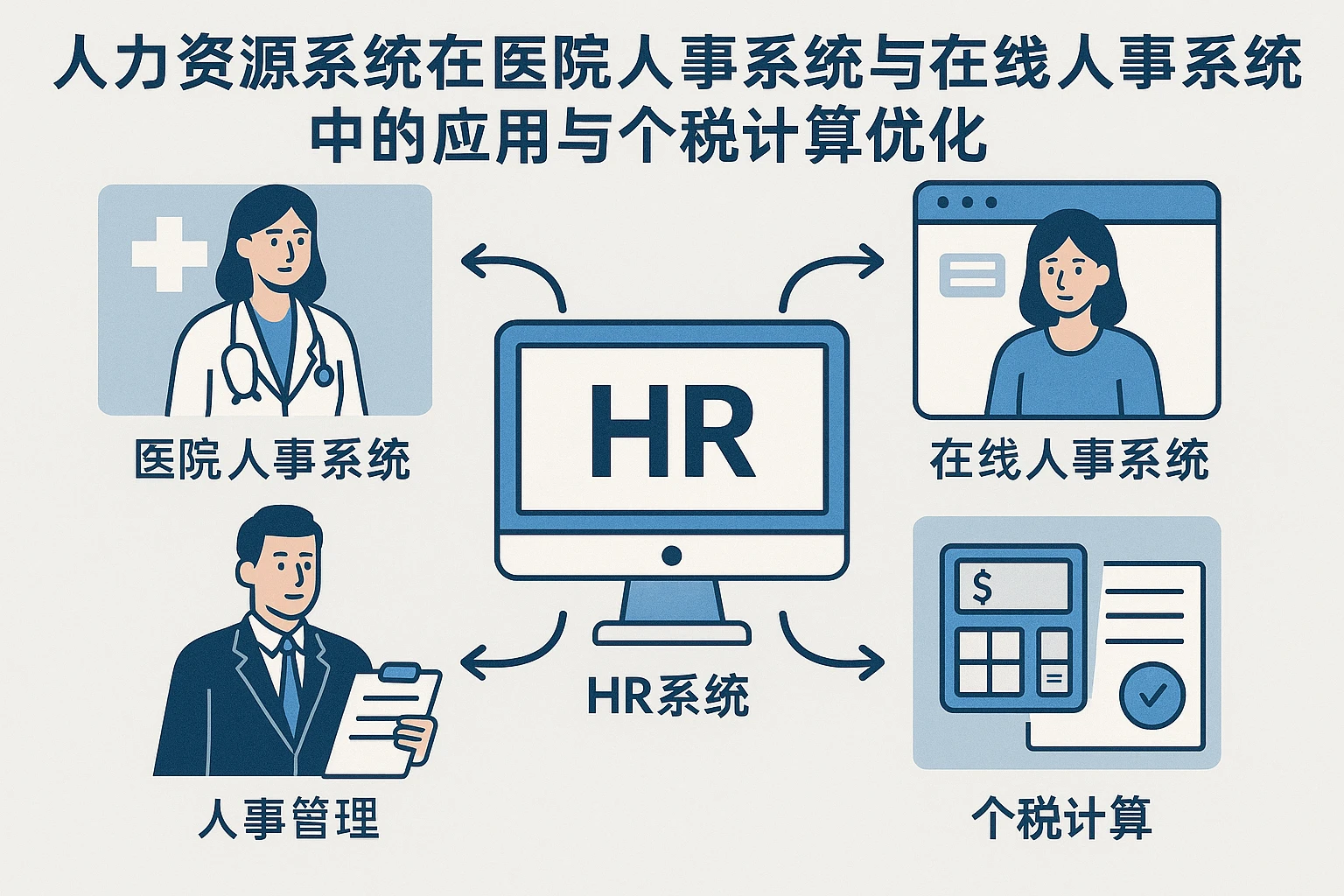人力资源系统在医院人事系统与在线人事系统中的应用与个税计算优化