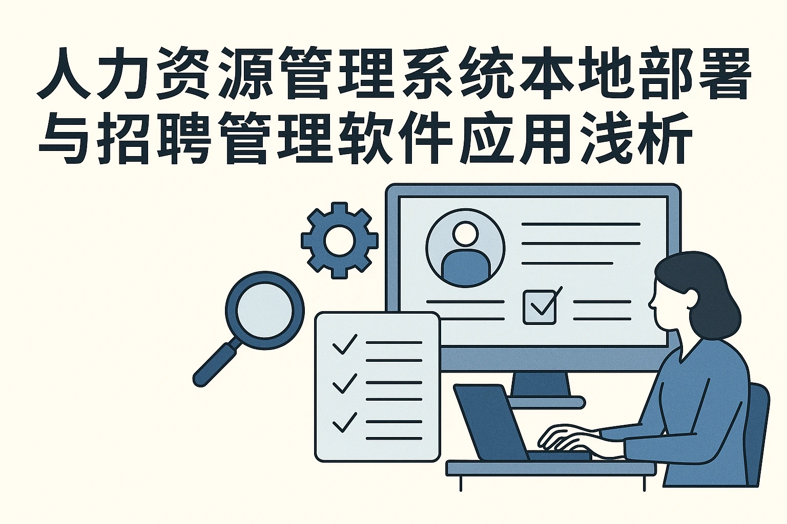 人力资源管理系统本地部署与招聘管理软件应用浅析