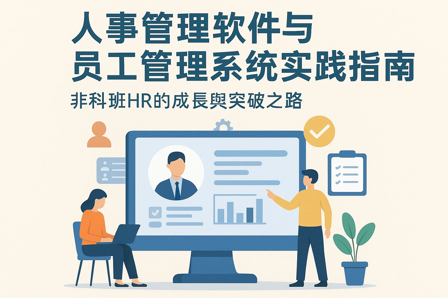 人事管理软件与员工管理系统实践指南：非科班HR的成长与突破之路