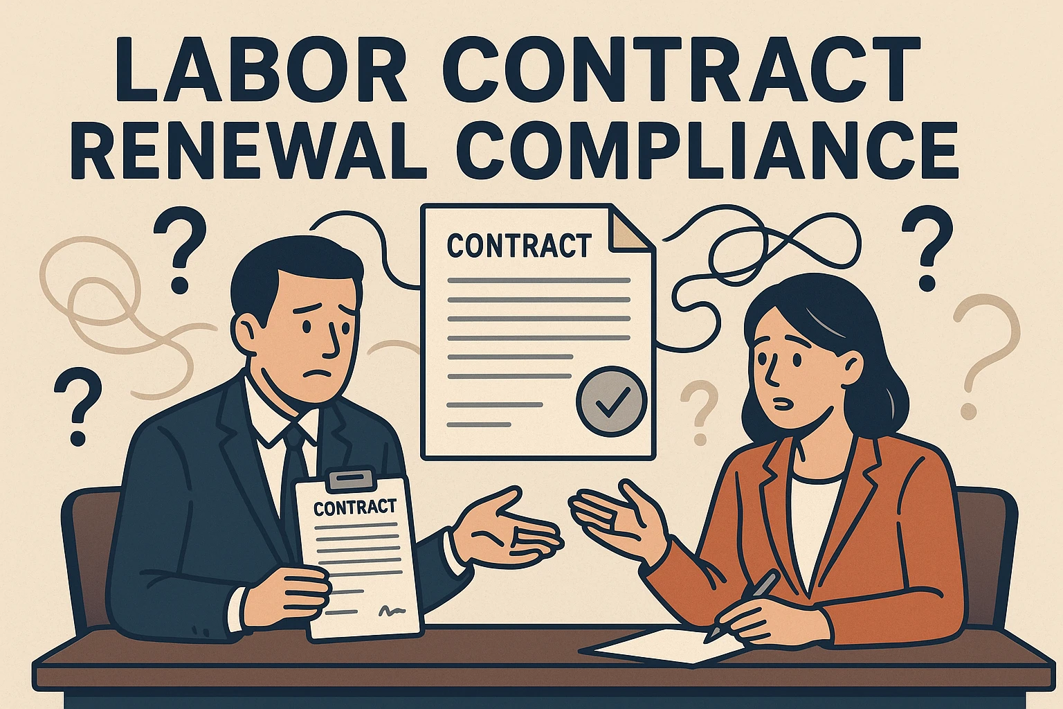 劳动合同续签合规的复杂性