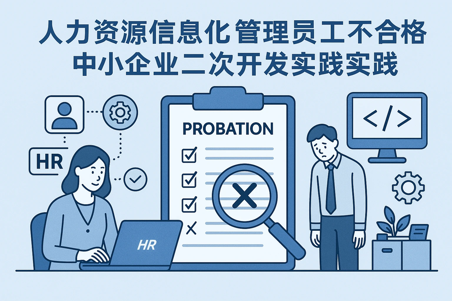 人力资源信息化系统在试用期员工不合格管理中的应用与中小企业二次开发实践
