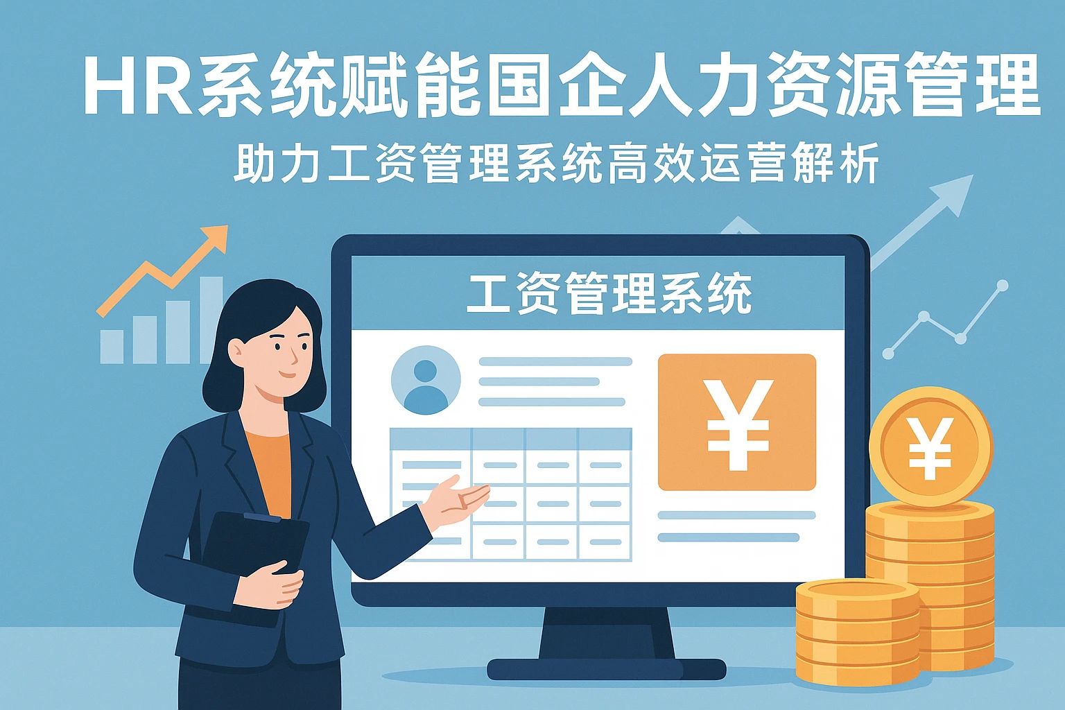 HR系统赋能国企人力资源管理，助力工资管理系统高效运营解析