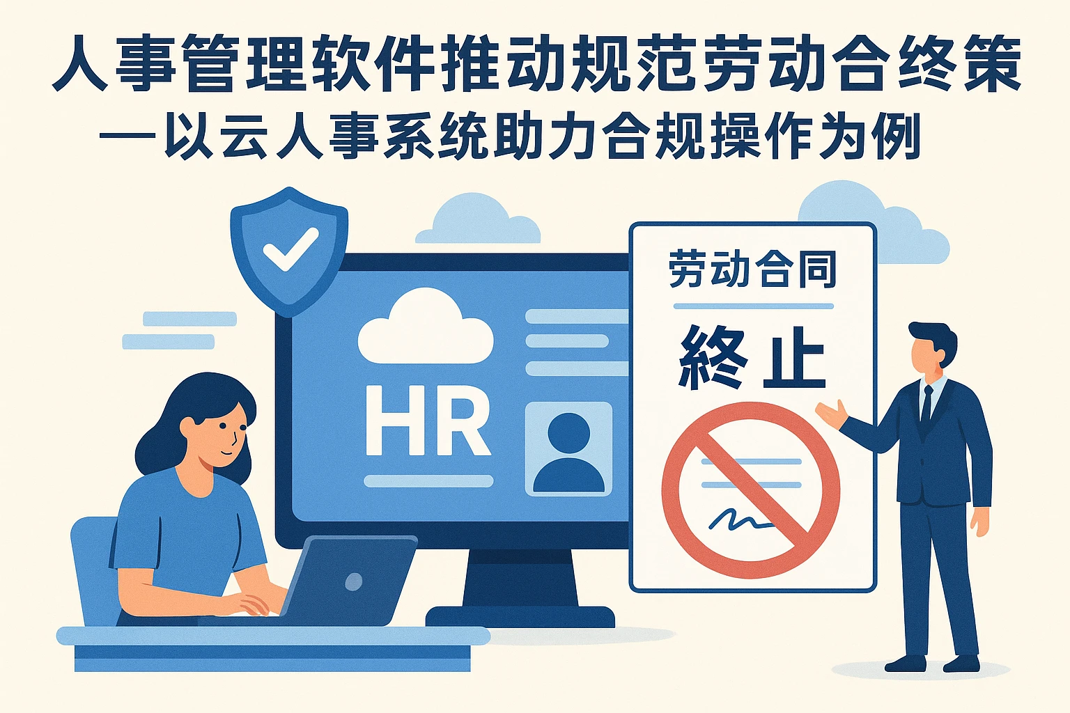 人事管理软件推动规范劳动合同终止决策——以云人事系统助力合规操作为例