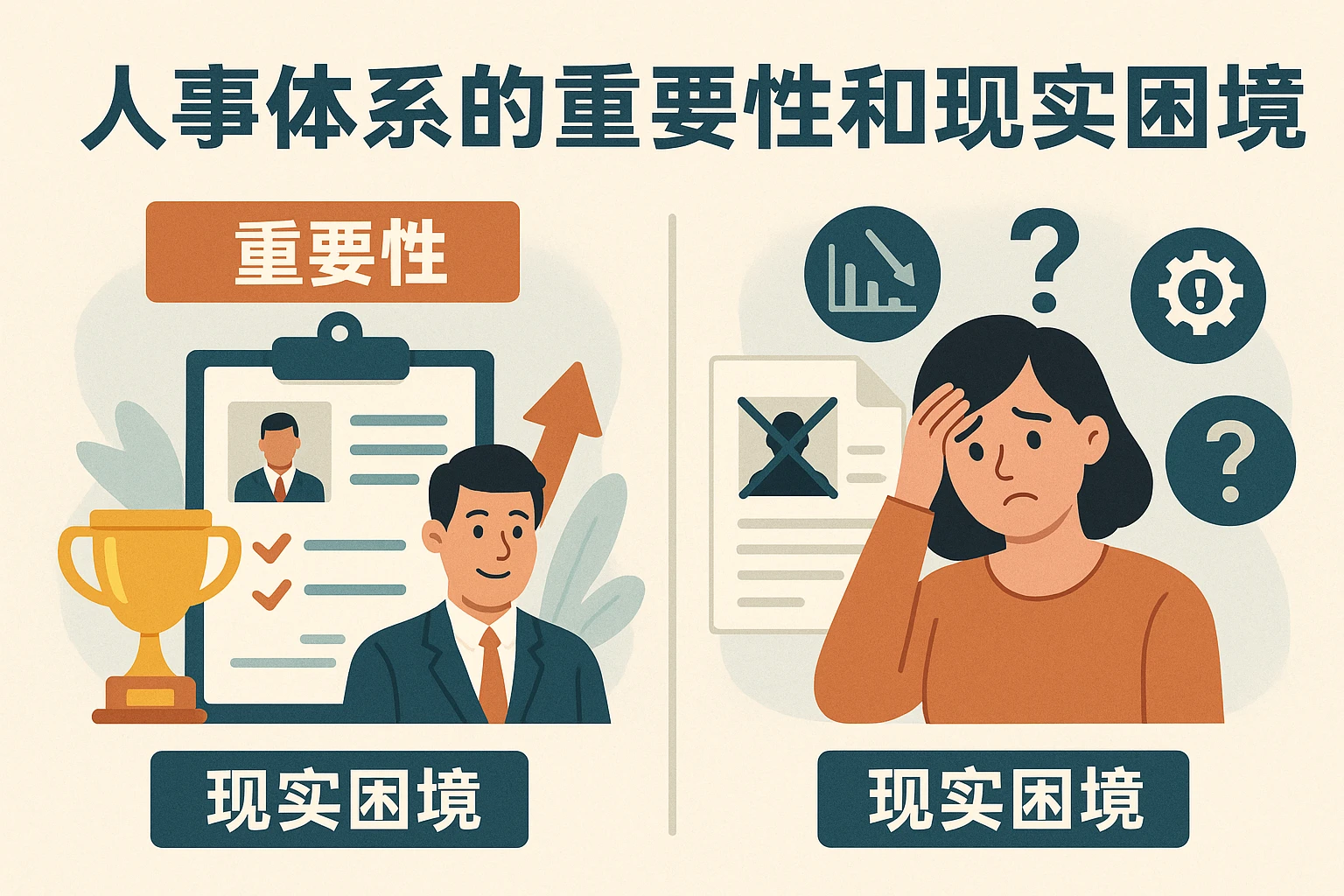 人事体系的重要性和现实困境