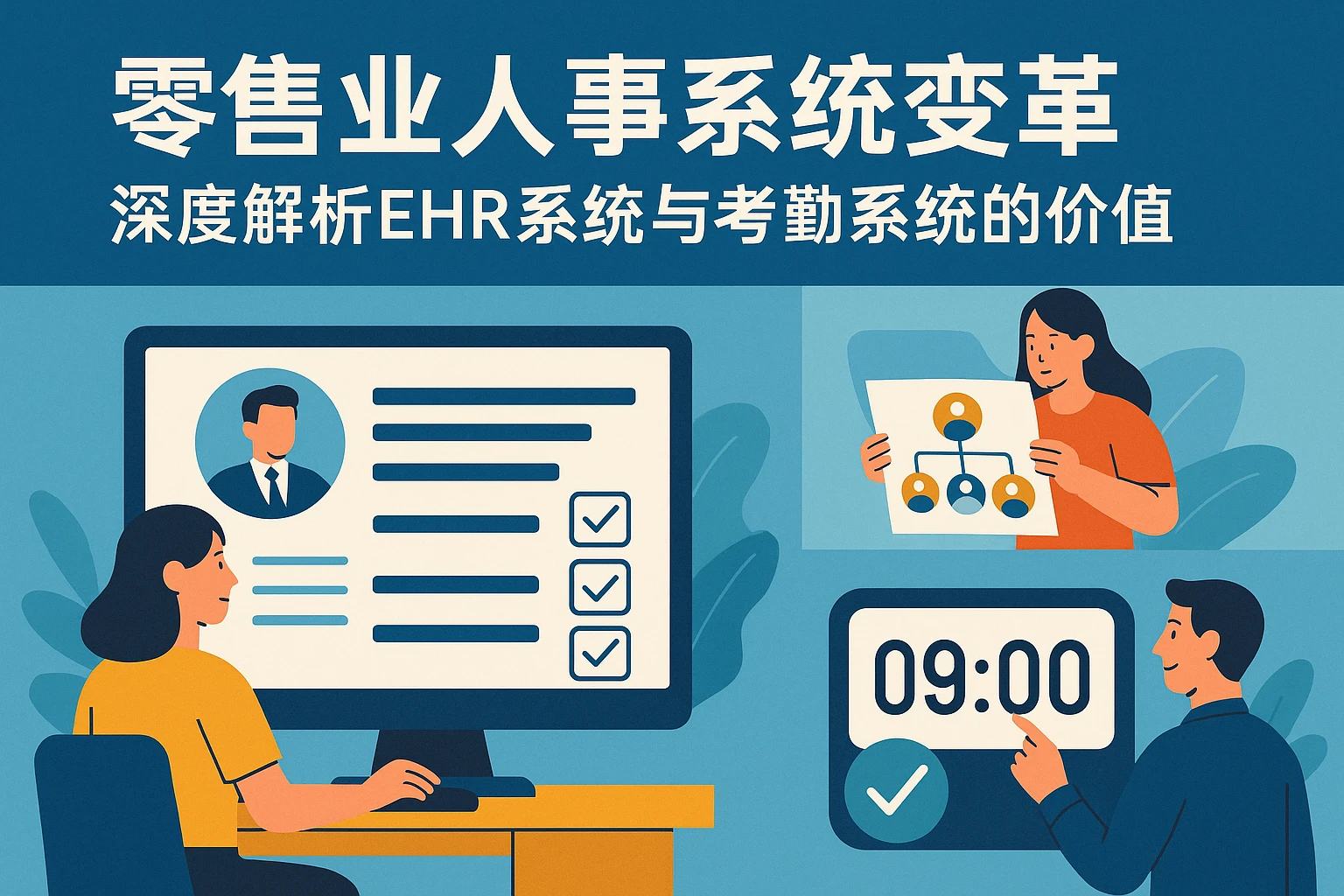 零售业人事系统变革：深度解析EHR系统与考勤系统的价值