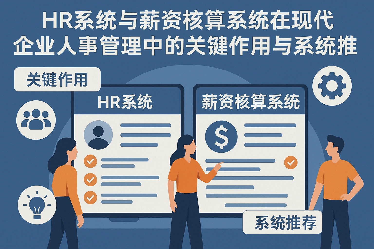 HR系统与薪资核算系统在现代企业人事管理中的关键作用与系统推荐