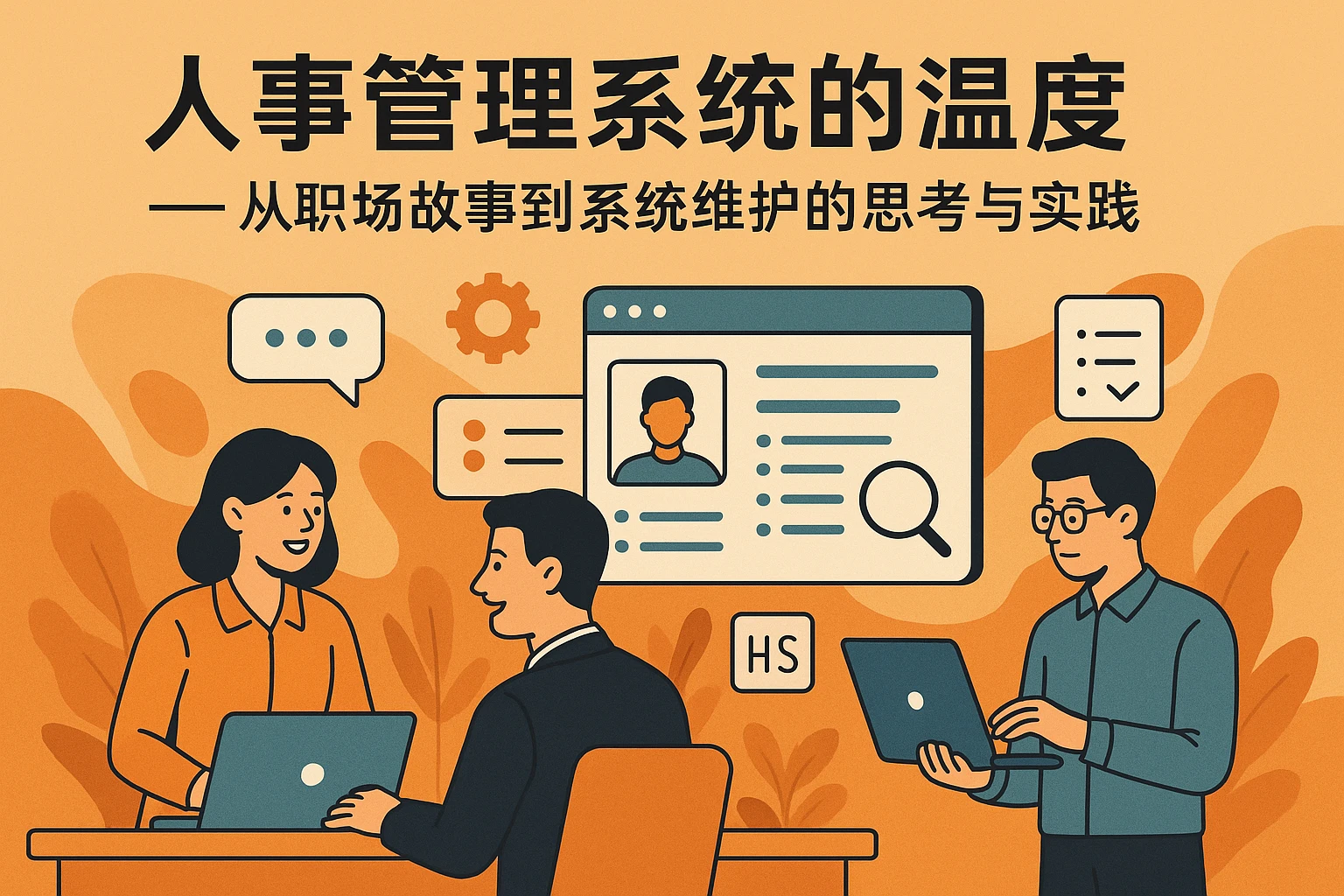 人事管理系统的温度——从职场故事到系统维护的思考与实践