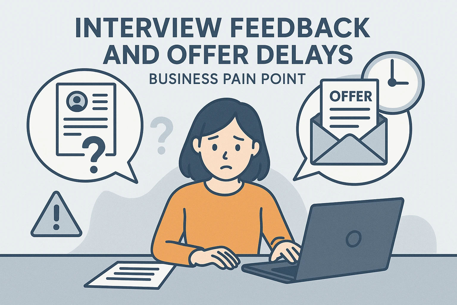 面试反馈与录用通知延迟的业务痛点