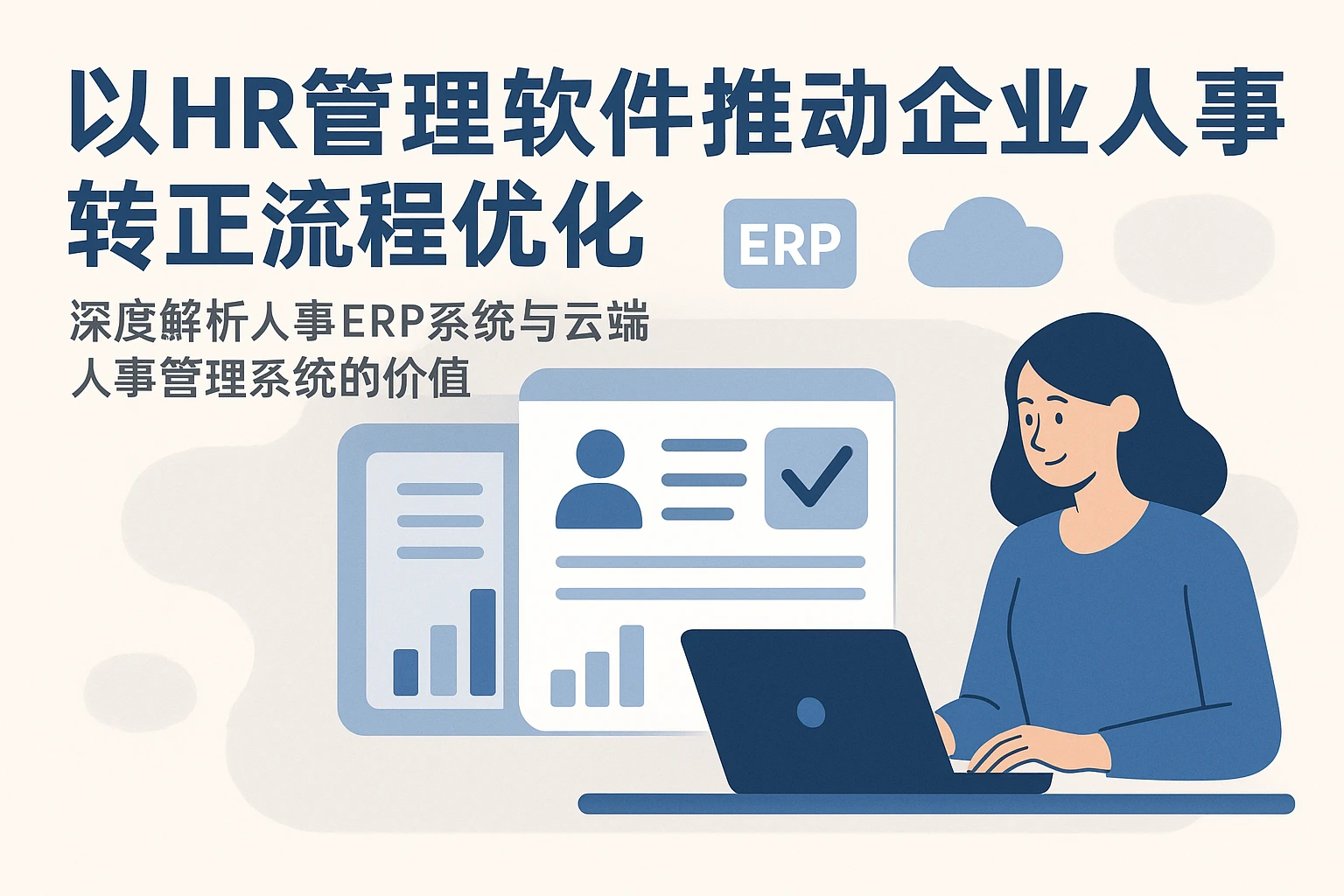 以HR管理软件推动企业人事转正流程优化——深度解析人事ERP系统与云端人事管理系统的价值
