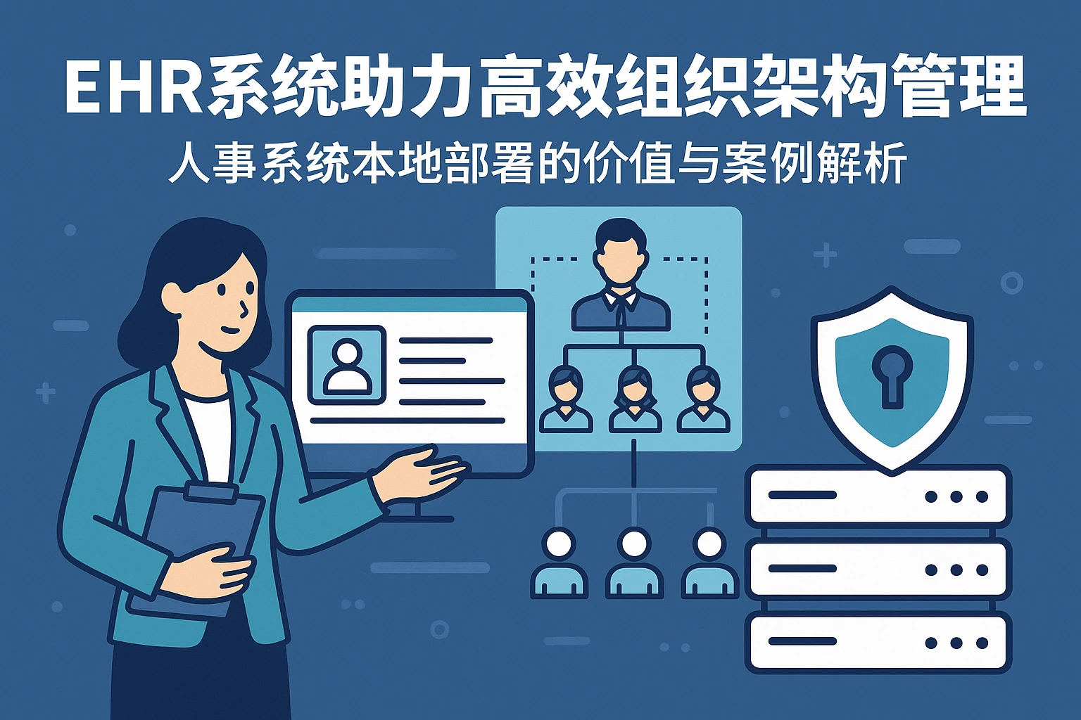 EHR系统助力高效组织架构管理——人事系统本地部署的价值与案例解析