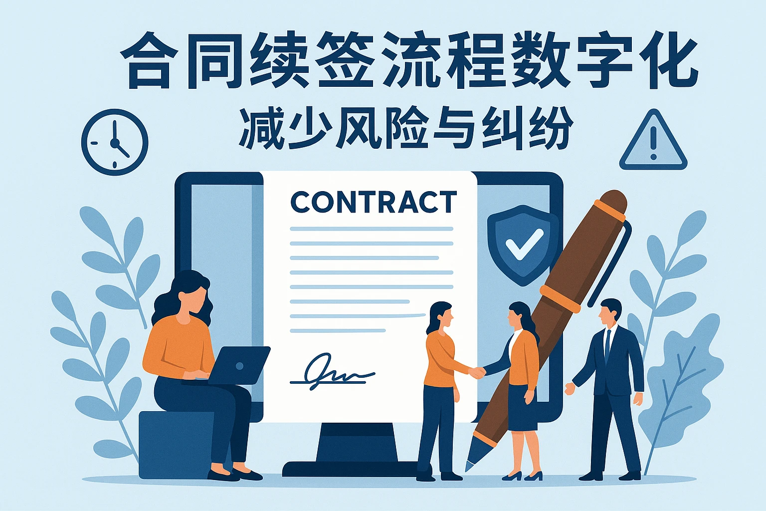 合同续签流程数字化——减少风险与纠纷