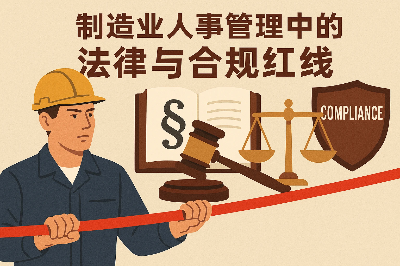 制造业人事管理中的法律与合规红线