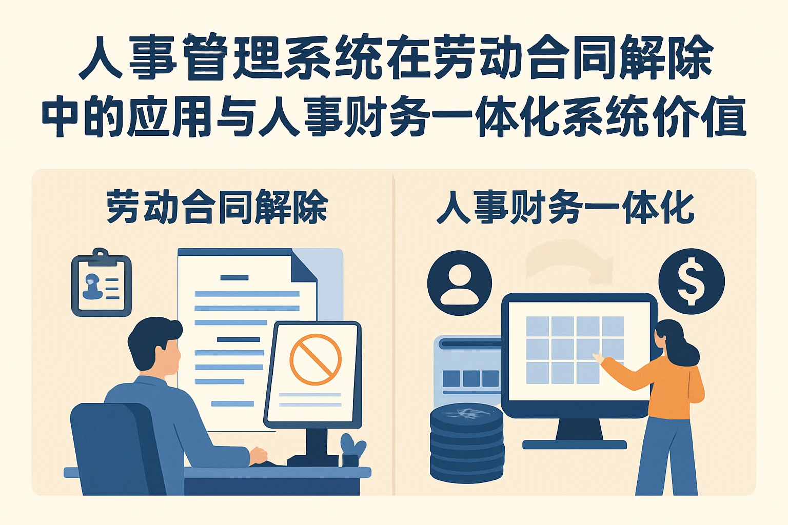 人事管理系统在劳动合同解除中的应用与人事财务一体化系统的价值探析