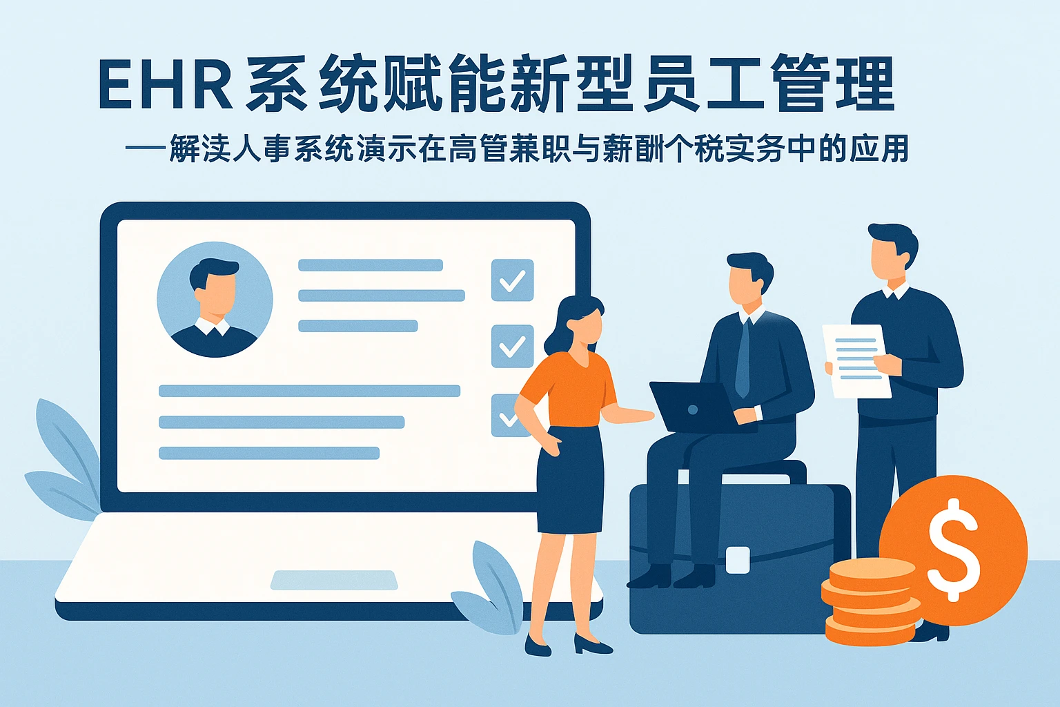 ehr系统赋能新型员工管理——解读人事系统演示在高管兼职与薪酬个税实务中的应用