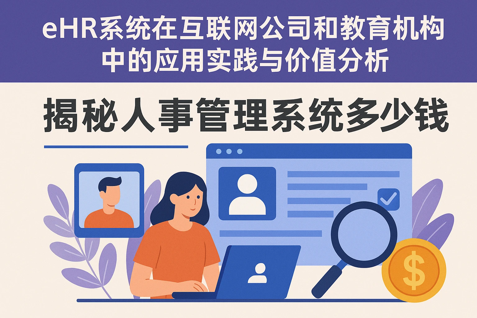 eHR系统在互联网公司和教育机构中的应用实践与价值分析——揭秘人事管理系统多少钱