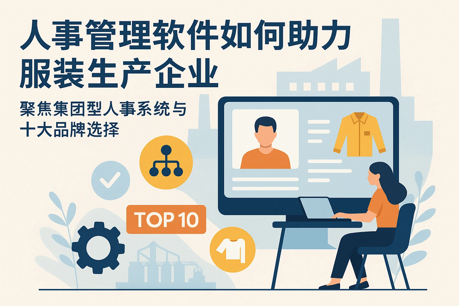 人事管理软件如何助力服装生产企业——聚焦集团型人事系统与十大品牌选择