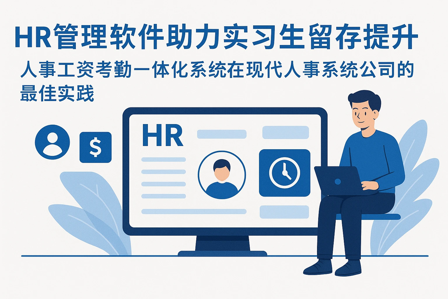 HR管理软件助力实习生留存提升——人事工资考勤一体化系统在现代人事系统公司的最佳实践